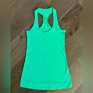 Lululemon Cool Racerback  | Size: 6 | Colour: Neon Green